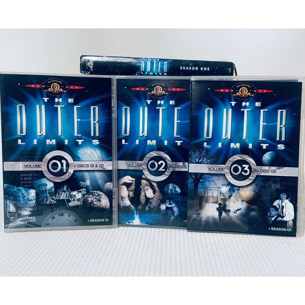 The Outer Limits Season One Complete DVD Set 5 Disc Collection Sci Fi Series